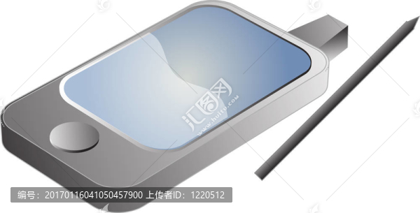 PDA手機(jī)的插圖