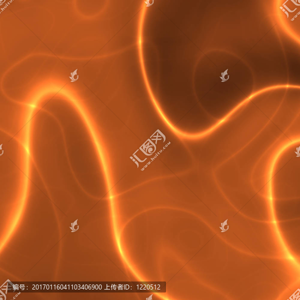 發(fā)光的波浪線