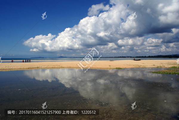 珍拉丁的海灘