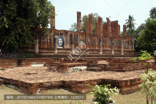在tummickarat寺遺址