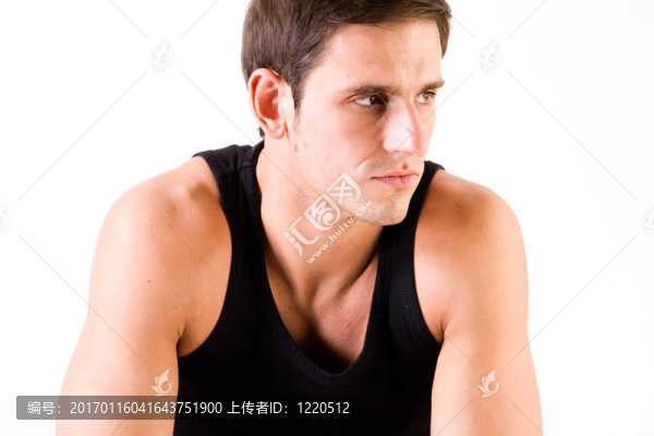 性感的成年男子