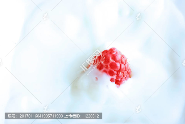 牛奶和草莓
