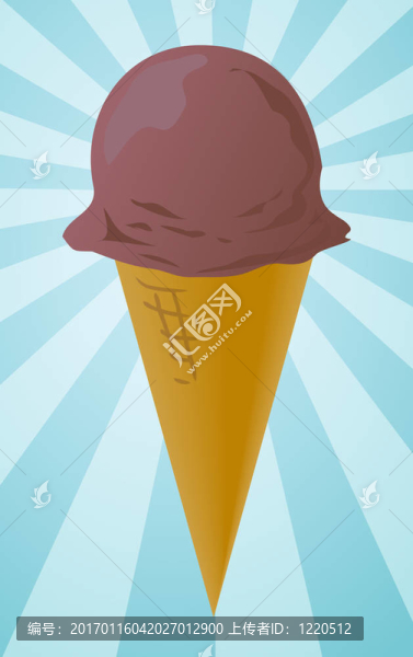 冰淇淋錐插圖-匯圖網(wǎng) www.fosd68.com 冰淇淋錐插圖