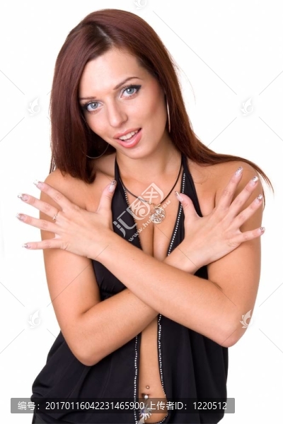 年輕、性感的女人