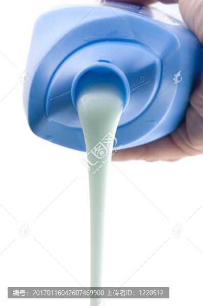 洗發(fā)水的特寫
