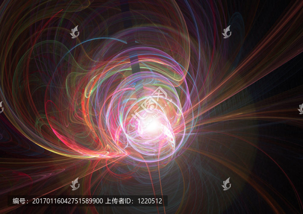 發(fā)光的漩渦