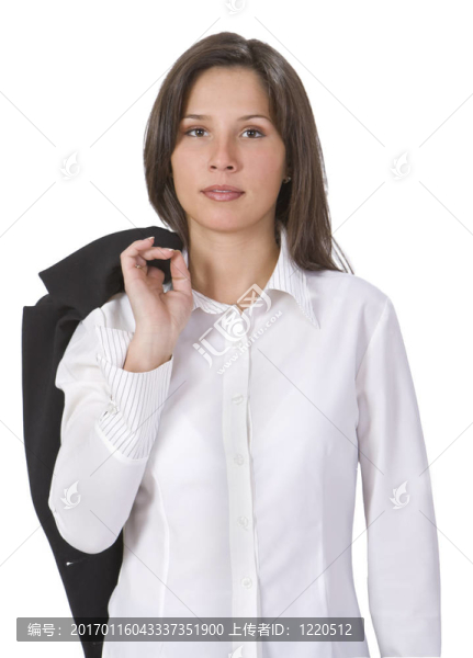 年輕的女人隨便穿的