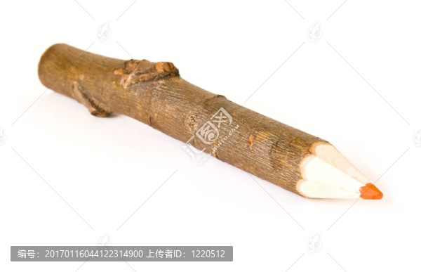 彩色鉛筆隔離