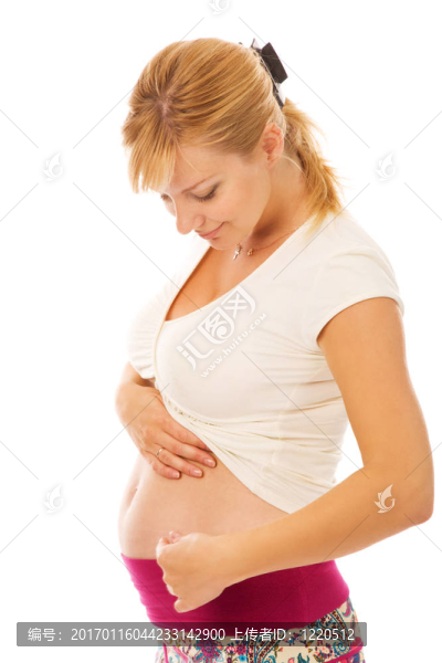 懷孕的女人