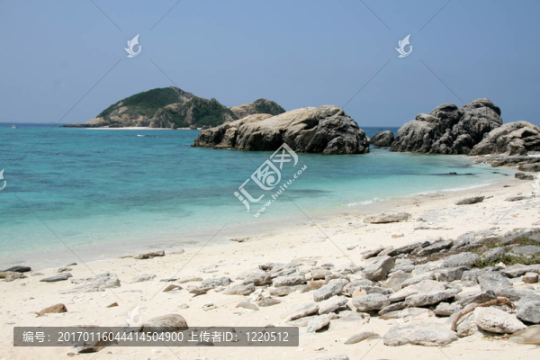熱帶海灘-渡嘉敷島；沖繩；日本