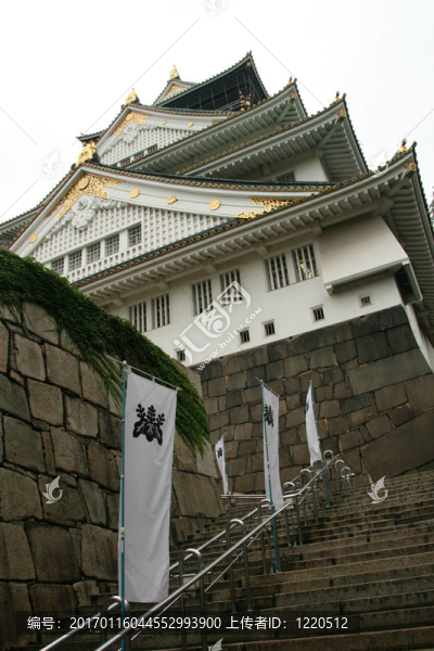 大阪城堡；大阪；歷史日本