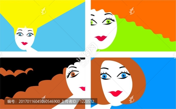 現(xiàn)代的頭發(fā)