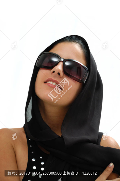 時尚的西班牙女人