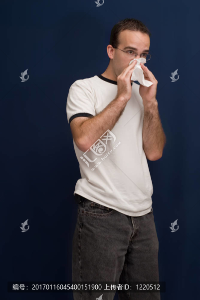 生病的人