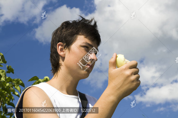 吃的男孩
