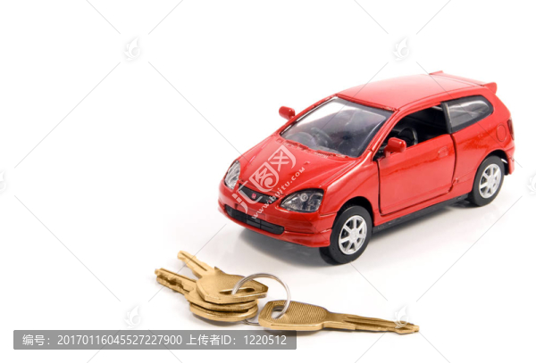 玩具車和鑰匙