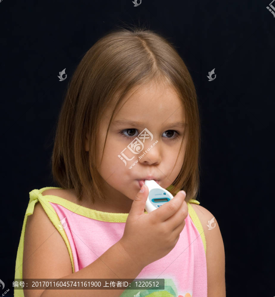 生病的孩子