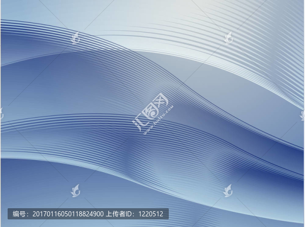 波浪狀的發(fā)光的顏色