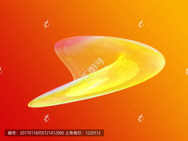 波浪狀的發(fā)光的顏色