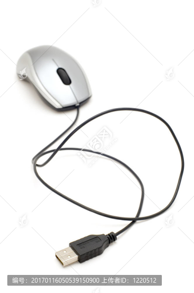 帶電纜的電腦鼠標(biāo)