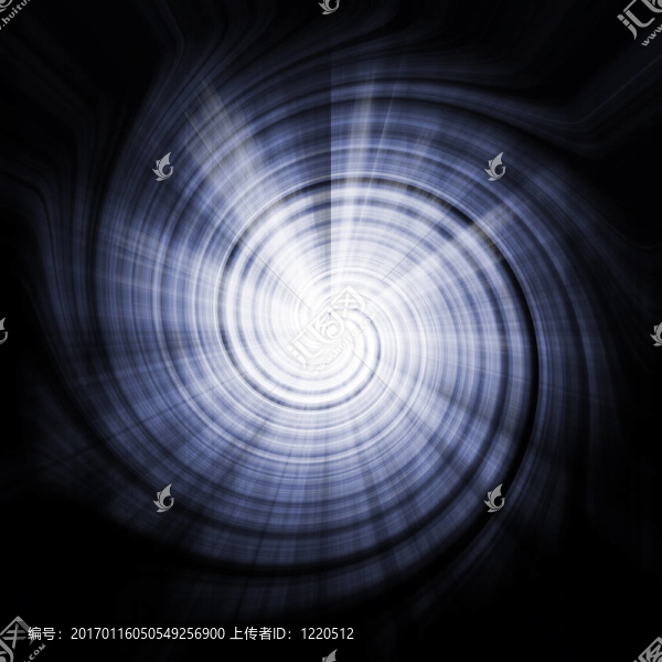 舒緩藍色抽象渦背景紋理