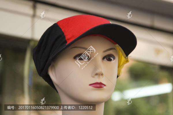 模特的帽子
