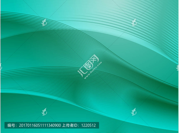 波浪狀的發(fā)光的顏色