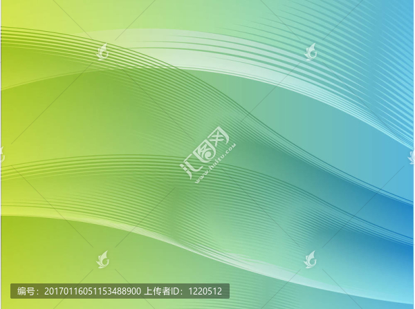 波浪狀的發(fā)光的顏色