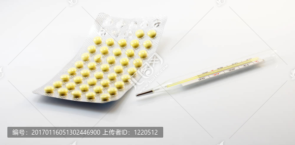 藥和溫度計