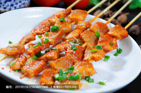 五花肉串