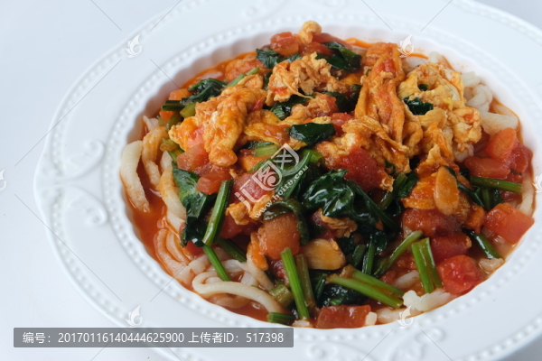 手抓飯西紅柿雞蛋拌面