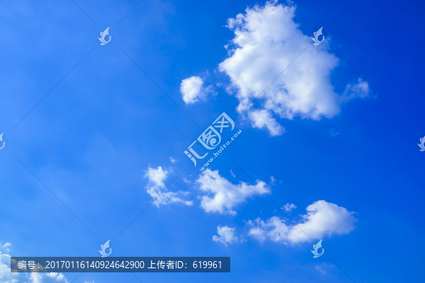 藍(lán)天白云天空背景