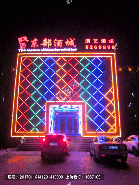 酒店大門裝飾