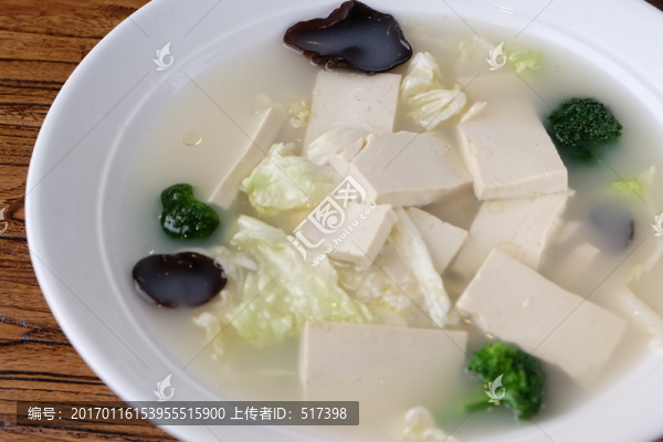 白菜丸子湯