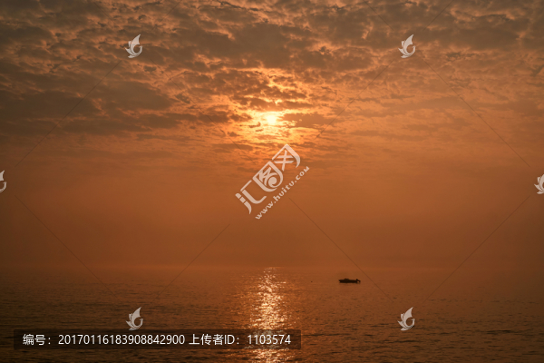 海邊日出