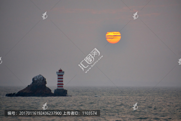 廈門海濱朝霞