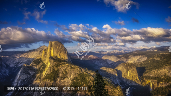 唯美的大山