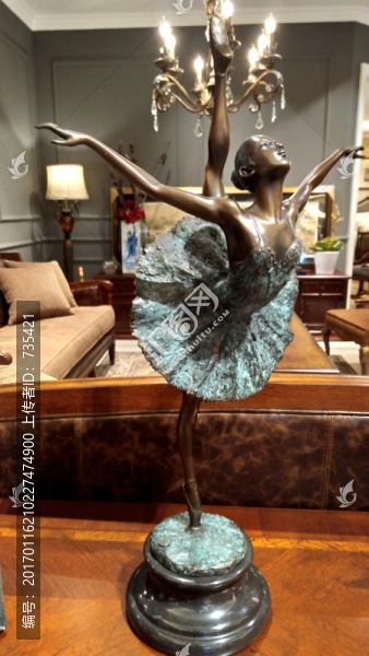 芭蕾舞擺件