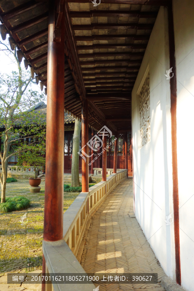 蘇州園林建筑元素,走廊