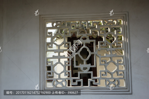 古典園林花窗