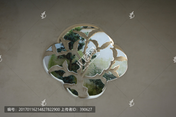 古典園林花窗