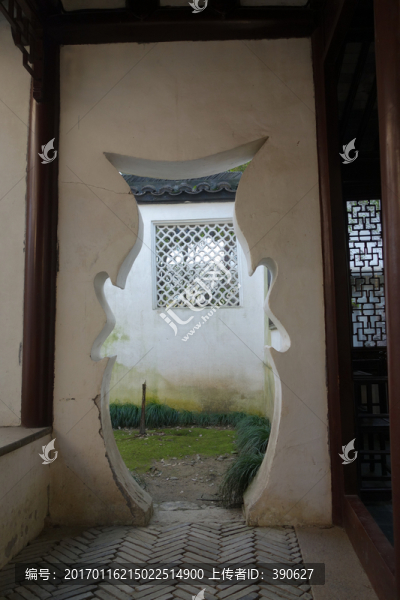 中式古典景觀門