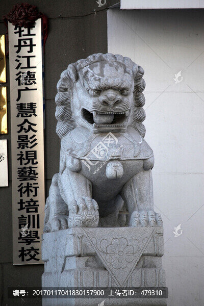 雕塑,圓雕,獅子