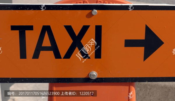 黑字母出租車(chē)標(biāo)志