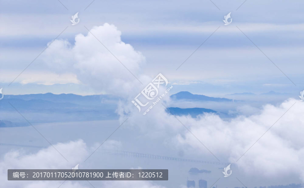 夢幻般的云彩的風(fēng)景