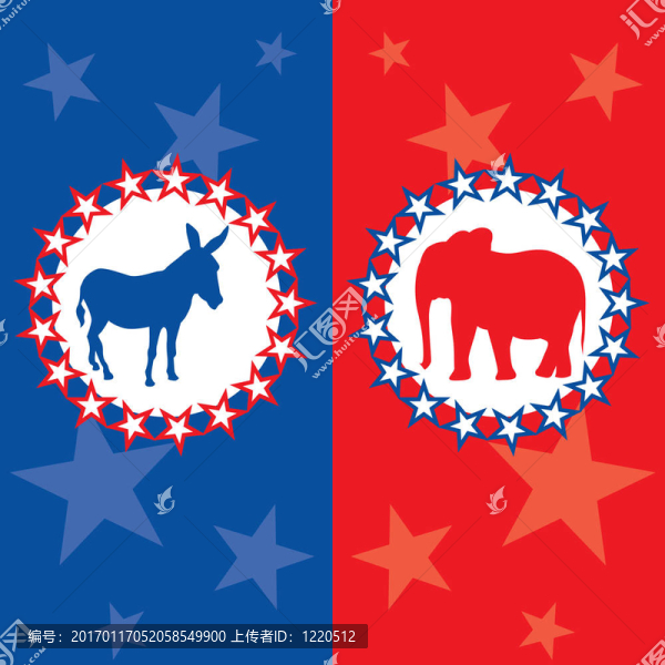 美國大選的插圖