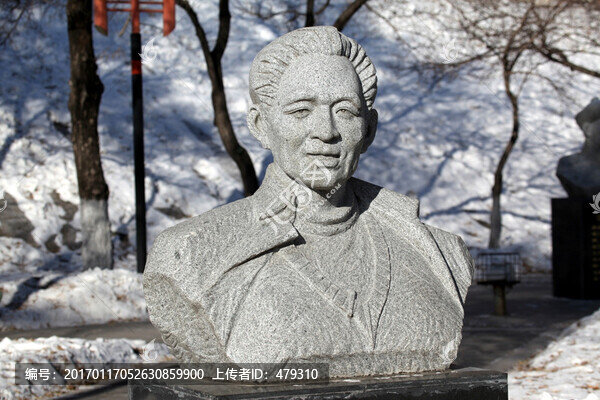 雕塑,圓雕,焦裕祿,雕像,雕刻