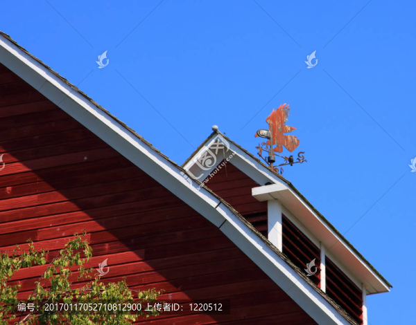 Barn,Roof,Line與Weather,Vane
