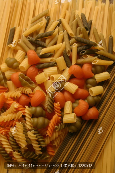 意大利面；形面食面條；