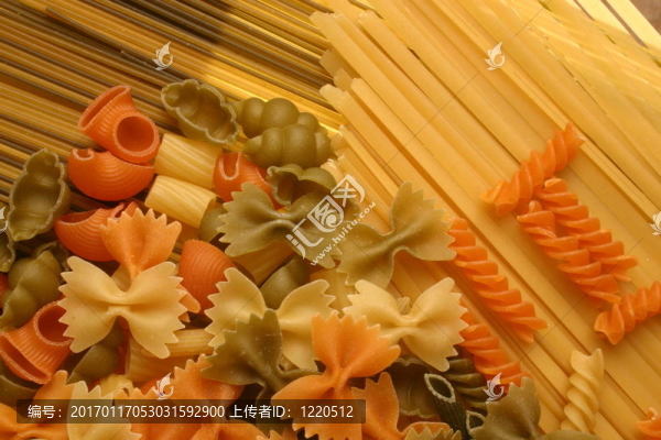 意大利面；形面食面條；